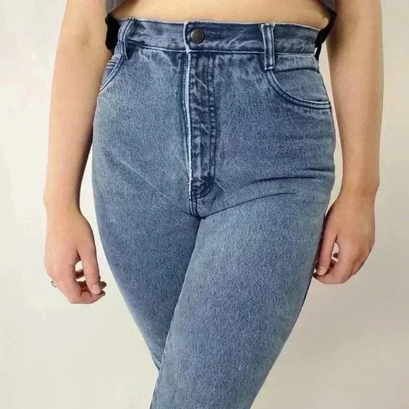 Vintage Rio High Waist Tapered Leg Mom Jeans - Picture 6 of 9